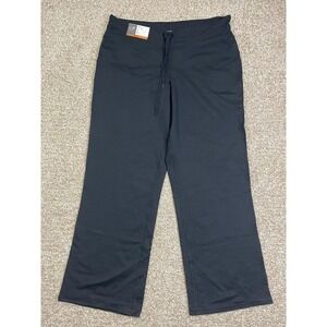 New CHAMPION pants women's size L‎ Black/taupe athletic track stretch